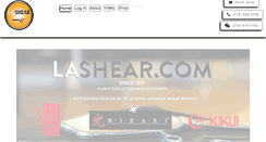 Desktop Screenshot of lashear.com