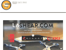 Tablet Screenshot of lashear.com
